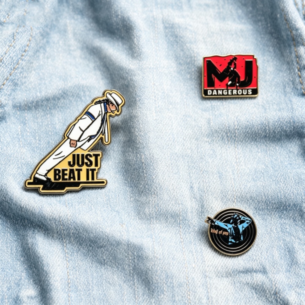 Vintage Collectible Accessories - 3Pcs/set Vintage King of Pop Music