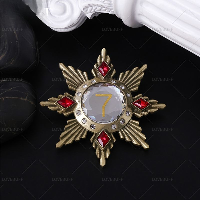 Golden Star Shaped Number 7 Br - Vintage Collectible Clothing review and price