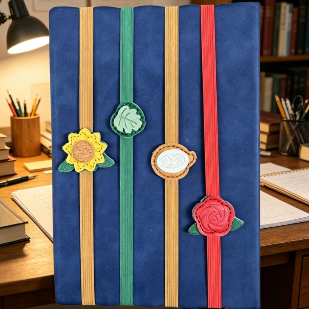 Vintage Elastic Bands Leather  - Vintage Collectible Books review and price