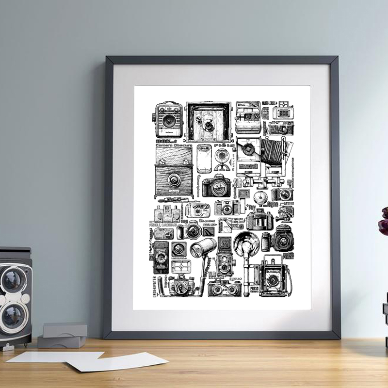 Vintage Camera Collection illu - Collectible Vintage Cameras review and price