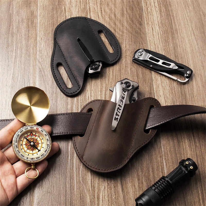 New Leather Case For Folding K - Vintage Collectible Knife review and price