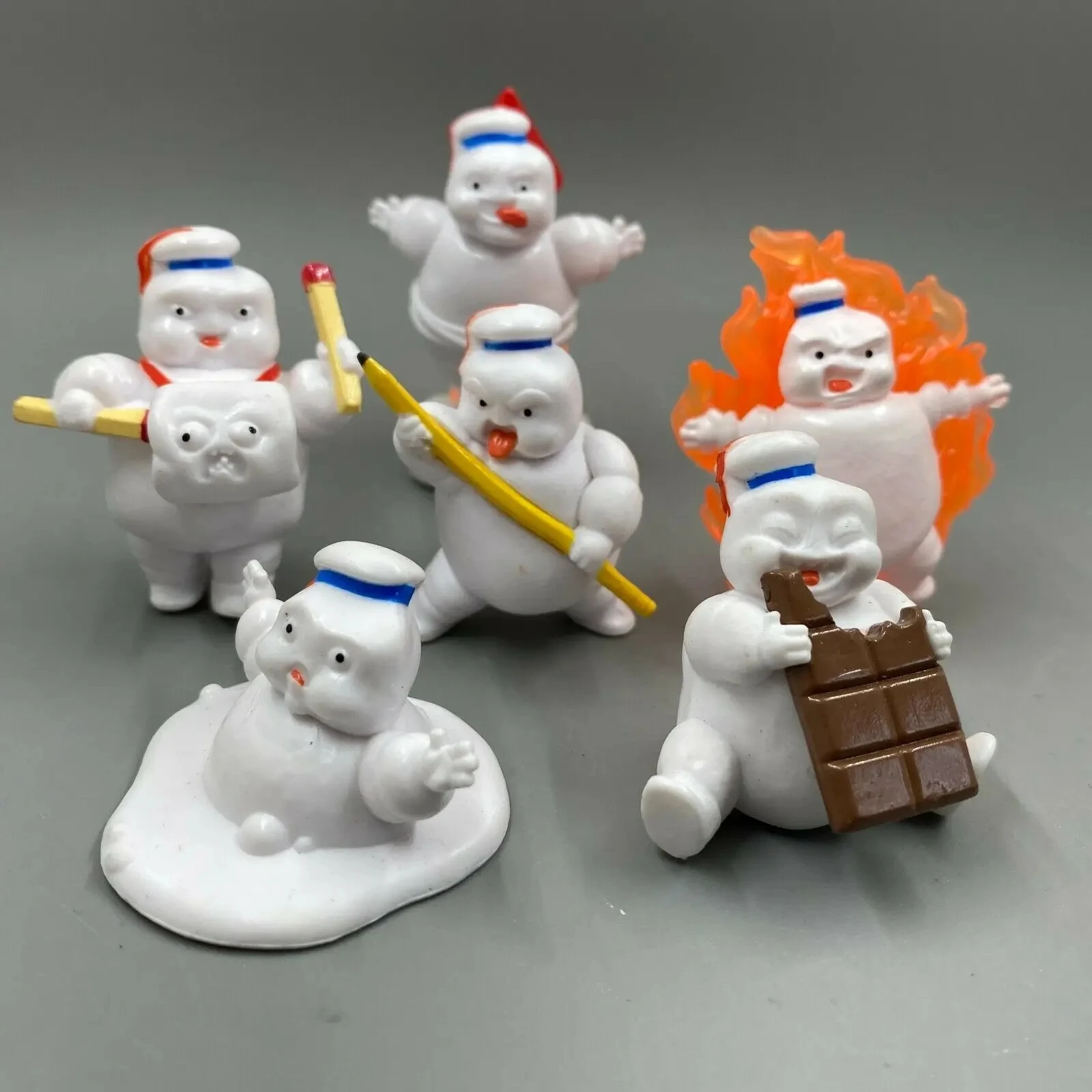 6pcs cute Vintage Ghostbusters - Vintage Collectible Items review and price