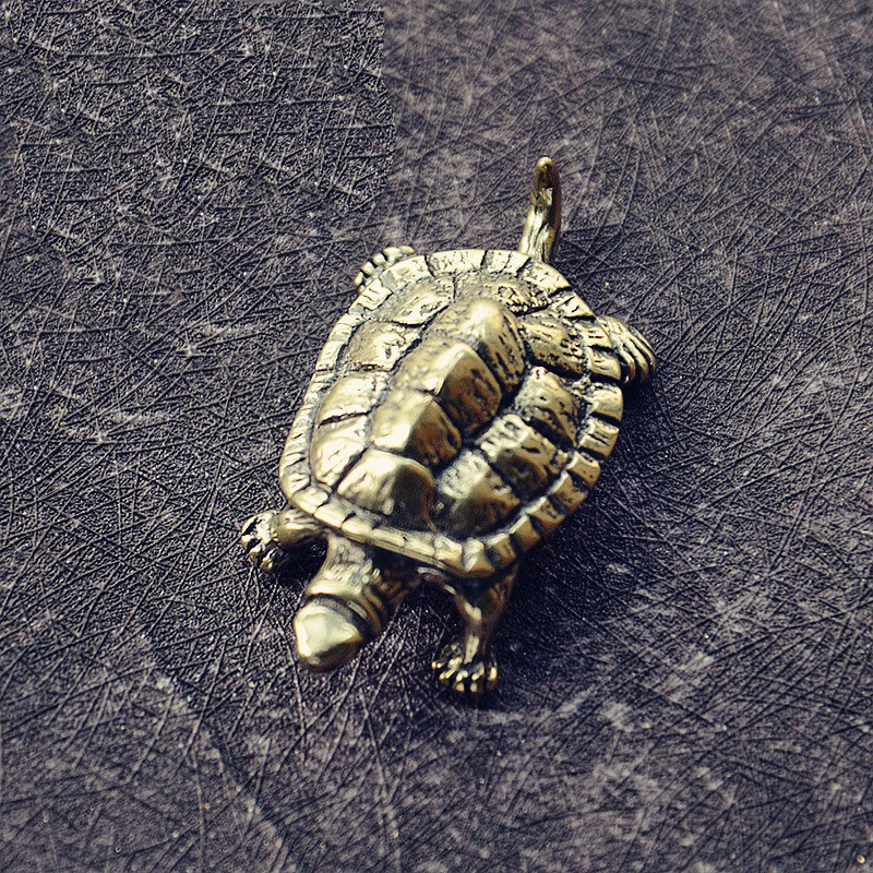 Mini Cute Brass Tortoise Vinta - Vintage Collectible Items review and price