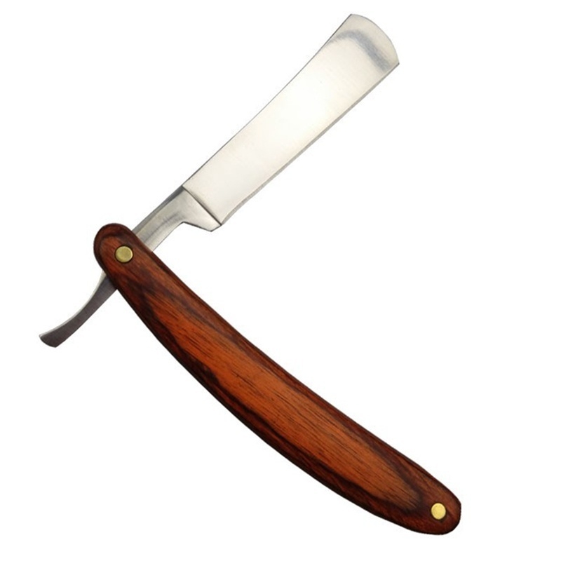 Vintage Wood Handle Straight E - Vintage Collectible Knife review and price