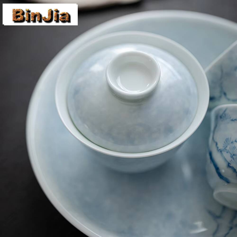 100ml Handpainted Pine Cover B - Vintage Collectible Items review and price